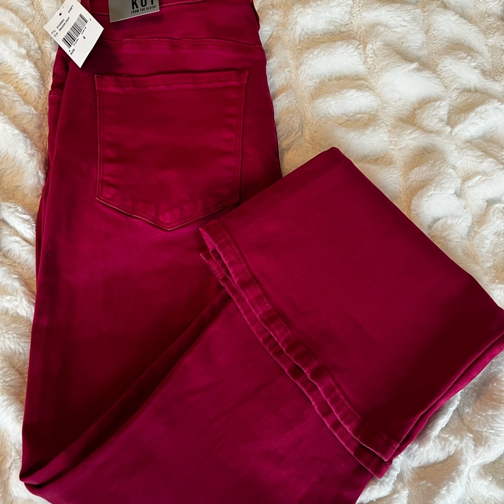 KUT from the Kloth Women's Red jeans